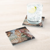 Dessous-de-verre En Verre Sandro Botticelli - Naissance de Vénus (Incliné)