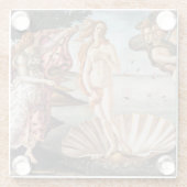 Dessous-de-verre En Verre Sandro Botticelli - Naissance de Vénus (Dos)