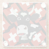 Dessous-de-verre En Verre Schweiz Suisse Svizzera Svizra Switzerland  (Dos)