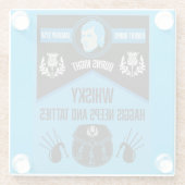 Dessous-de-verre En Verre Scottish Burns Night Super (Dos)
