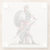 Dessous-de-verre En Verre Scout et liberté de garçon (Dos)