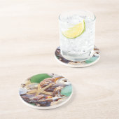 Dessous de verre en verre Seashfish Starfish & Bea (Côté)