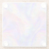 Dessous-de-verre En Verre seconde vue, holo pastel : (Dos)