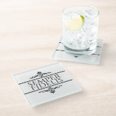 Dessous-de-verre En Verre Semper Fidelis (Incliné)