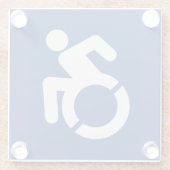 Dessous-de-verre En Verre SIGNE MAÎTRISÉ Moderne (Dos)