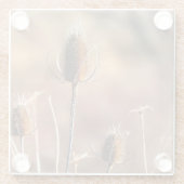 Dessous-de-verre En Verre Simplement du chardon (Dos)