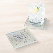 Dessous-de-verre En Verre Ski (Incliné)