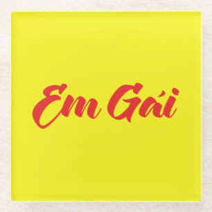 Dessous-de-verre En Verre Soeur Viêt-namienne (Jeune) - Em Gái ~ Tiet Viêt