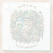 Dessous-de-verre En Verre Soirée enchantée de toast Ale A Leprechauns (Dos)