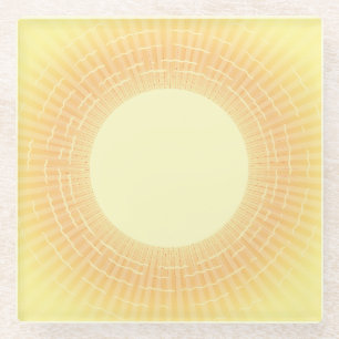 Dessous-de-verre En Verre Soleil