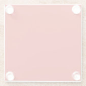 Dessous-de-verre En Verre Solid lipstick strong red (Dos)