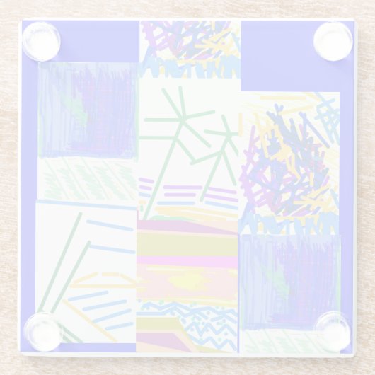 Dessous-de-verre En Verre Solive (Dos)