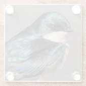 Dessous-de-verre En Verre Songbird on the Wire (Dos)