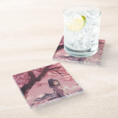 Dessous-de-verre En Verre Sous-station (Incliné)