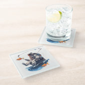 Dessous-de-verre En Verre spationaute (Incliné)