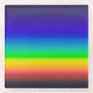 Dessous-de-verre En Verre spectre solaire réel