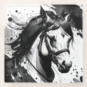 Dessous-de-verre En Verre Spirit Pony 9 (Devant)