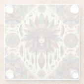 Dessous-de-verre En Verre Spiritual Guidance (Dos)