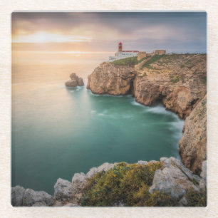 Dessous-de-verre En Verre St Vincent de cap   Sagres, Algarve, Portugal