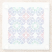 Dessous-de-verre En Verre Stained Glass (Pattern - Daylight) (Dos)