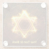 Dessous-de-verre En Verre Starfire (Dos)