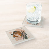 Dessous-de-verre En Verre Stars Boho Woman (Incliné)