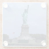 Dessous-de-verre En Verre Statue de la Liberté (Dos)