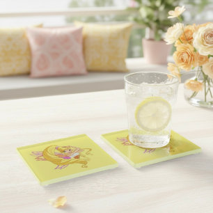 Dessous-de-verre En Verre Stella