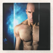 Dessous-de-verre En Verre Step Out glass coaster (Devant)