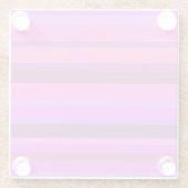 Dessous-de-verre En Verre Stripes (Dos)