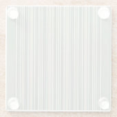 Dessous-de-verre En Verre Stripes Classic (Dos)