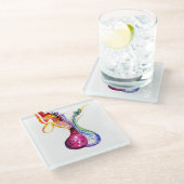 Dessous-de-verre En Verre Structure hypophysaire (Incliné)