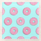 Dessous-de-verre En Verre Sugar Sweet Pink Glazed Donuts (Devant)