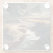 Dessous-de-verre En Verre Sunset (Dos)