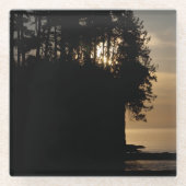Dessous-de-verre En Verre Sunset Bluff (Devant)