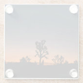 Dessous-de-verre En Verre Sunset Joshua (Dos)