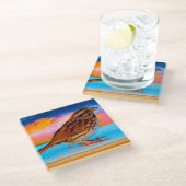 Dessous-de-verre En Verre Sunset Melody (Incliné)