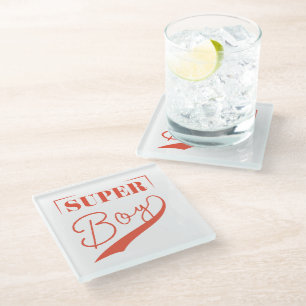 Dessous-de-verre En Verre Super Boy