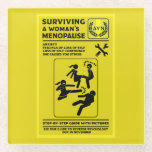 Dessous-de-verre En Verre Survivre À La Ménopause<br><div class="desc">survivre à la ménopause. Les Dons De Comédie Parodique. © Copyright HGIFY | Boutiques HGI uniquement. Tous droits réservés.</div>