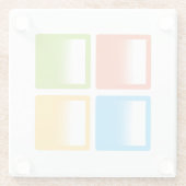 Dessous-de-verre En Verre Système d'exploitation Windows Microsoft (Dos)