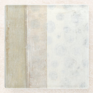 Dessous-de-verre En Verre Tableau à panneaux décoratifs en couleurs neutres