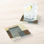 Dessous-de-verre En Verre Tableau moderne à panneaux (Incliné)