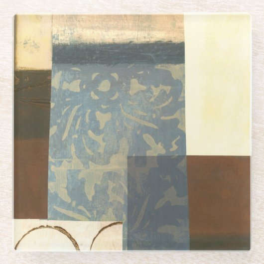 Dessous-de-verre En Verre Tableau moderne à panneaux (Devant)