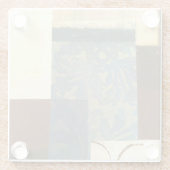 Dessous-de-verre En Verre Tableau moderne à panneaux (Dos)