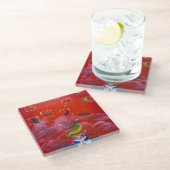 Dessous-de-verre En Verre Tapis de sol (Incliné)