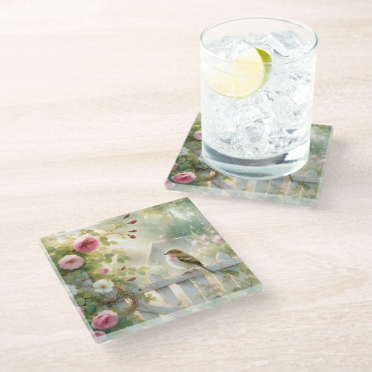 Dessous-de-verre En Verre Tapis de souris (Incliné)