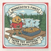 Tapis de souris de mascotte rétro Minnesota Tater