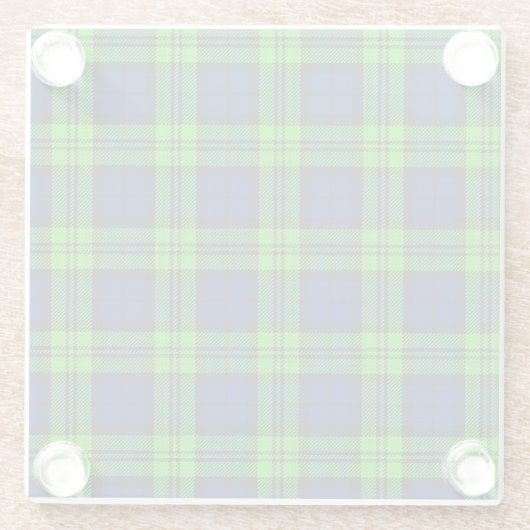 Dessous-de-verre En Verre Tartan plaqué Blackwatch (Dos)