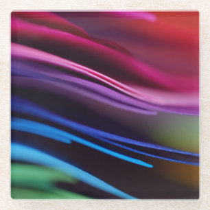Dessous-de-verre En Verre Tasse colorée - Dessous de verre en verre
