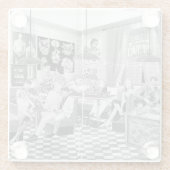 Dessous-de-verre En Verre Tattoo You! (Dos)